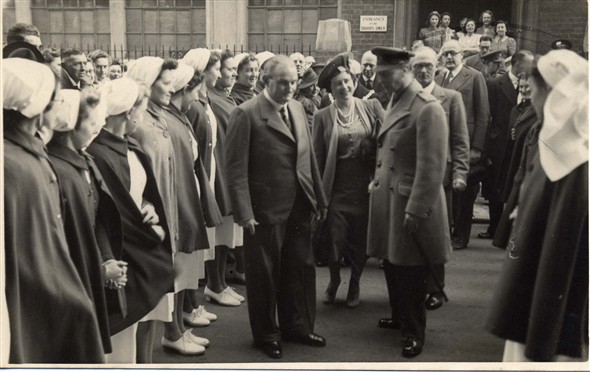 Photo: Illustrative image for the 'Visit of King George VI and Queen Elizabeth' page