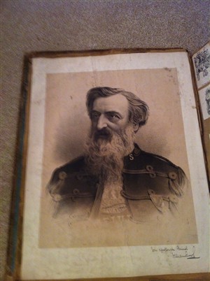 Photo:Plate of William Booth, founder of the Salvation Army